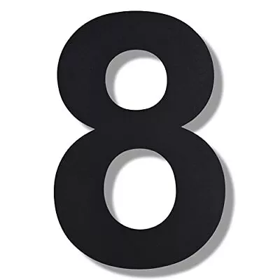 Modern Large House Numbers-12 Inch High Stainless Steel Floating Home Address... • $34.65