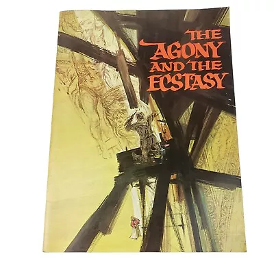 Vintage  The Agony And The Ecstasy  1965 Movie Souvenir Program • $8