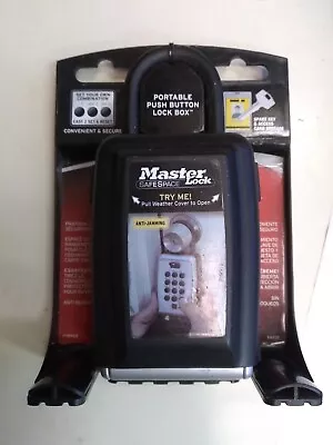 Master Lock 5422D Combination Push Button Portable Key Safe New In Package • $22.75