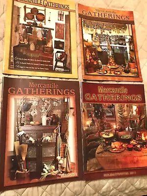 MERCANTILE GATHERINGS MAGAZINES 2011   - Lot Of 4  -  Spring Summer Fall Winter • $39.95