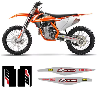 Ktm Sx Sx-f Sxf 125 150 250 350 450 Factory Swingarm/fork Graphics 2011-2022 • $41.32