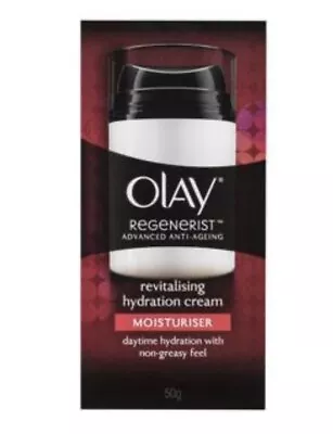 Olay Regenerist Advanced Anti-Ageing Revitalising Hydration Face Cream 50ml New • $35