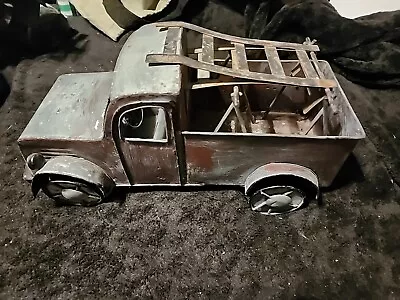 Vintage Tin Toy Pick-up Truck With Ladder Rack • $45
