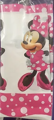 Disney Minnie Mouse Birthday Party Tablecover.  Mantel De Mesa Para... • $12.50