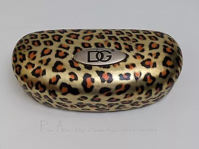 Dolce & Gabbana Leopard Print Hard Closure For Sunglasses Large (CASE ONLY) • $14.99