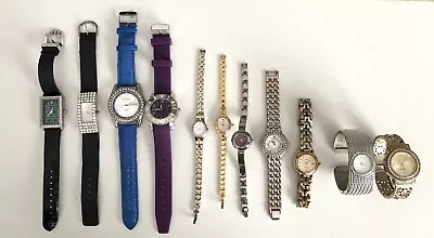 Vintage Women’s Watches Lot Wieck Osirock Manhattan Seiko Pulsar Coventry 11 Pcs • $19.99