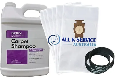 Kirby Shampoo + 2 Belts + 6 HEPA Bags For Kirby AvalirSentria G7.G6G5G4G3++ • $134.90