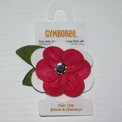 Gymboree Fall For Autumn Gem Flower Corsage Hair Clip 3 4 5 6 7 8 9 10 11 12 NWT • $5.99