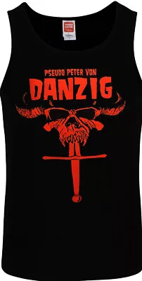 Danzig Pseudo Peter Von Heavy Metal Band Black Tank Top Men's Sizes • $12.99