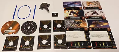 Star Wars X-WING Miniatures Game Kiharxz Fighter Lot 101 • $12.99