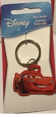Authentic Disney Pixar Cars Lightning McQueen Red Keychain Brand New!! Carded • $4