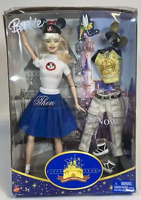 Barbie Disneyland  50th Anniversary Then & Now Barbie Mouseketeer Doll 1955-2005 • $47.17