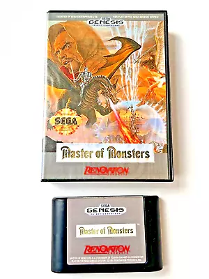 Sega Genesis Master Of Monsters Game • $86.99