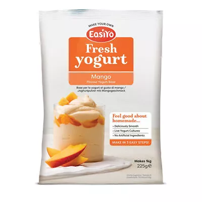 Easiyo Mango Yogurt Mix 240g Sachet - Makes 1 Litre Using Yoghurt Maker • £5.29