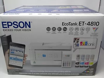 NEW Epson EcoTank ET-4810 Printer Supertank All-In-One Factory Sealed • $239.99