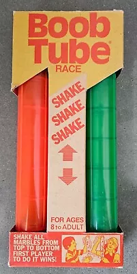 1972 Boob Tube Race Vintage Milton Bradley MB Marble Game Complete Original Box • $39.50