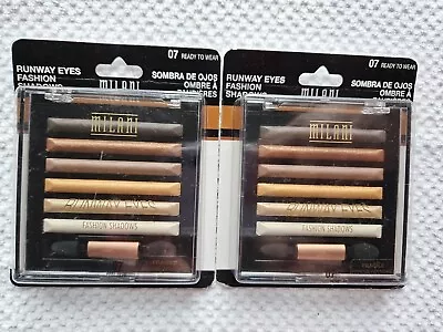 2 X  Milani Runway Eyes Fashion Shadows  In 07 Ready To Wear In Box New Sealed • $19.50