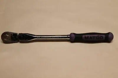 Matco BFR128LFx 3/8  Drive 12-1/2  88 Tooth Locking Flex Head Ratchet Purple ~ • $124.95