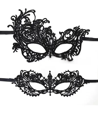£13 • Buy Masquerade 2Pcs Masks Face Venetian Fancy Dress Party Ball 1920 Greek Men Women