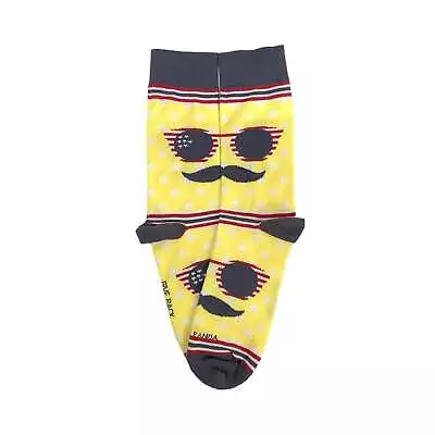 Mustache And Sunglasses Socks From The Sock Panda (Adult Large) • $8.50