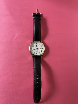 TIMEX Easy Reader Men's 35mm Indiglo Watch Date  Display WR 30M • $9.25