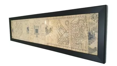 Marauders Map - Harry Potter Framed Artwork - 36 X 8    • $180.46