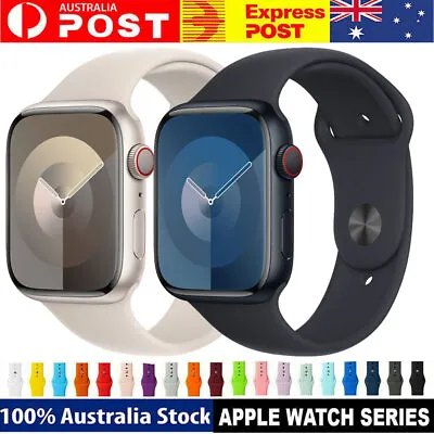 For Apple Watch IWatch Band Strap Series 9 SE 8 7 6 5 4 38 40 41 42 44 45 49 Au • $4.99