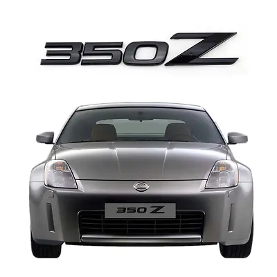 $12.99 • Buy Black 3D 350Z Fairlady Z33 Car Door Front Fender Trunk Lid Emblem Badge