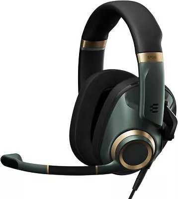 Epos H6PRO Closed Acoustic Gaming Headset - Racing Green (1000968) • $65