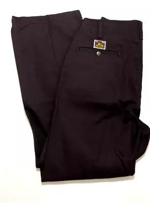 Vintage Ben Davis Mens Work Pants USA Brown 34 NWOT • $69.77