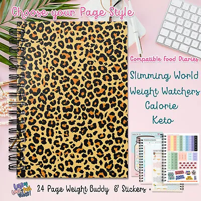 £6.25 • Buy Food Diary, Planner Book A5😍log Stickers Sw Friendly Ww Calorie Dieting Keto
