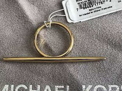 New Michael Kors Size 8 Gold Tone Ring • $54