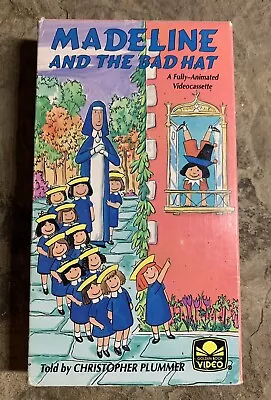 Madeline And The Bad Hat VHS Tape. Vintage • $15