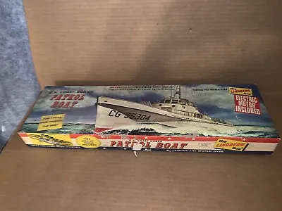 Vintage Lindberg U.S. Coast Guard Patrol Boat Plastic Model Kit 707m-198 • $34.99