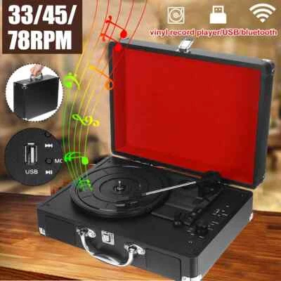 $86.99 • Buy Vinyl Record Player Turntable Playback Gramophone Retro Record Player 33 45 78
