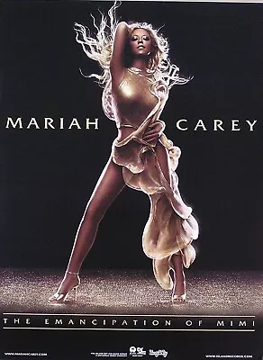 Mariah Carey 2005 The Emancipation Of Mimi Original Promo Poster 1 • $39.99