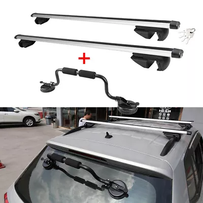 $129.12 • Buy Roof Rack Cross Bars / Kayak Roller Loader Assist For VW Jetta Golf Sportwagen
