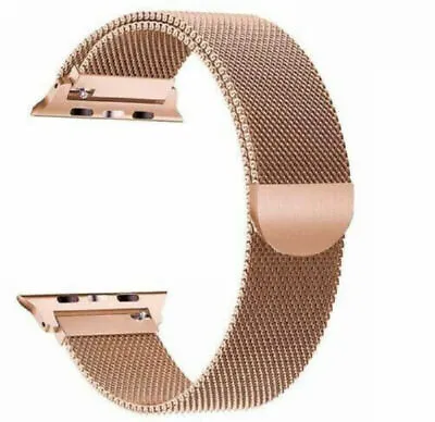 $12.99 • Buy For Apple Watch Series 7 SE 6 5 38 40 41 45mm Metal Magnetic Band Iwatch Strap