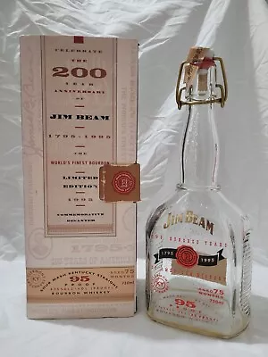 Jim Beam 200th Anneversary Bottle With Box • $25