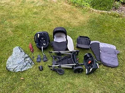 Mamas & Papas Baby Toddler 3-in-1 Travel System Pushchair • £170