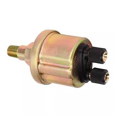 Diesel Generator Oil Pressure Sensor 1/8NPT Gold Matte Dual Head For VDO 0-10Bar • $18.04