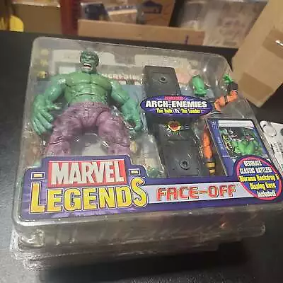 Marvel Legends Face Off Hulk Vs. The Leader Toy Biz 2006 • $50