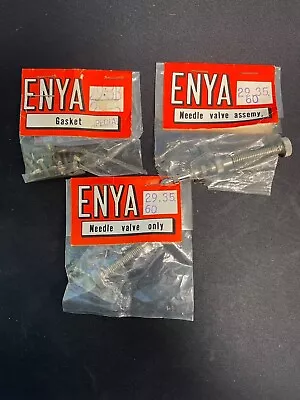 Enya Engine Needle Valves & Screws  Japan Rc Cl Ff • $10