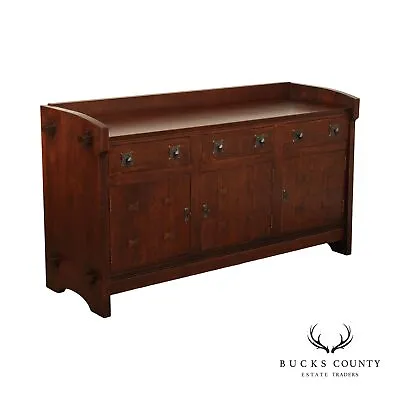 Stickley Mission Collection Oak TV Sideboard Model 89-1901 • $4695