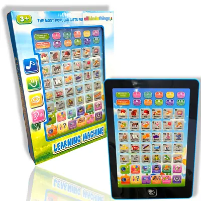 My First Year Kids Ipad Style Toy Tablet Laptop Computer Educational Learning • £8.95