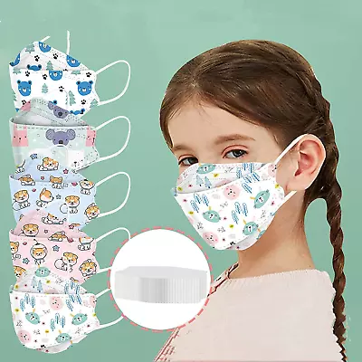 50 Pack Cartoon Face_Mask Protection Breathable Comfortable 4-Layer Filters... • $32.69