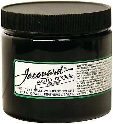 Jacquard Acid Dyes 8oz-Emerald JAC2629 • £24.17