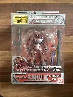 Mobile Suit In Action Zaku II Elliot Lem High Mobility Type Limited Edition • $54.99