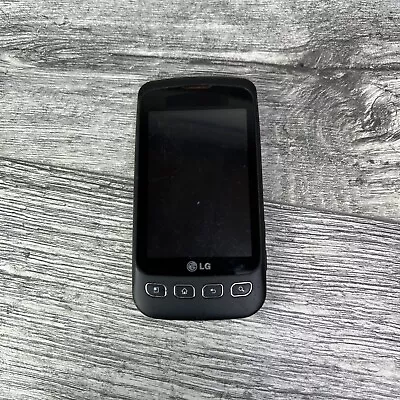 LG Optimus V VM670 Wireless Smartphone BLACK Android 3G Grade C FOR PARTS ONLY • $1.75