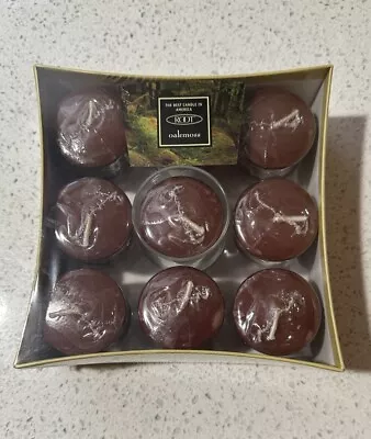 Root Votive Candles Oakmoss 20 Hour Beeswax Sealed Box Of 9 Individually Wrapped • $38.90